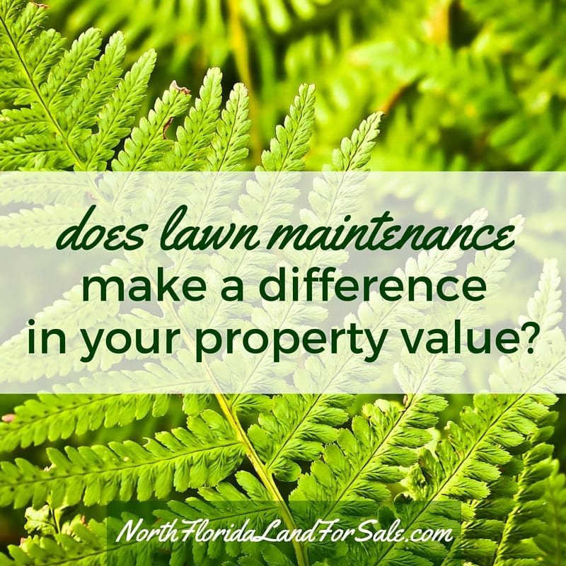 Does lawn maintenance matter when you sell your home