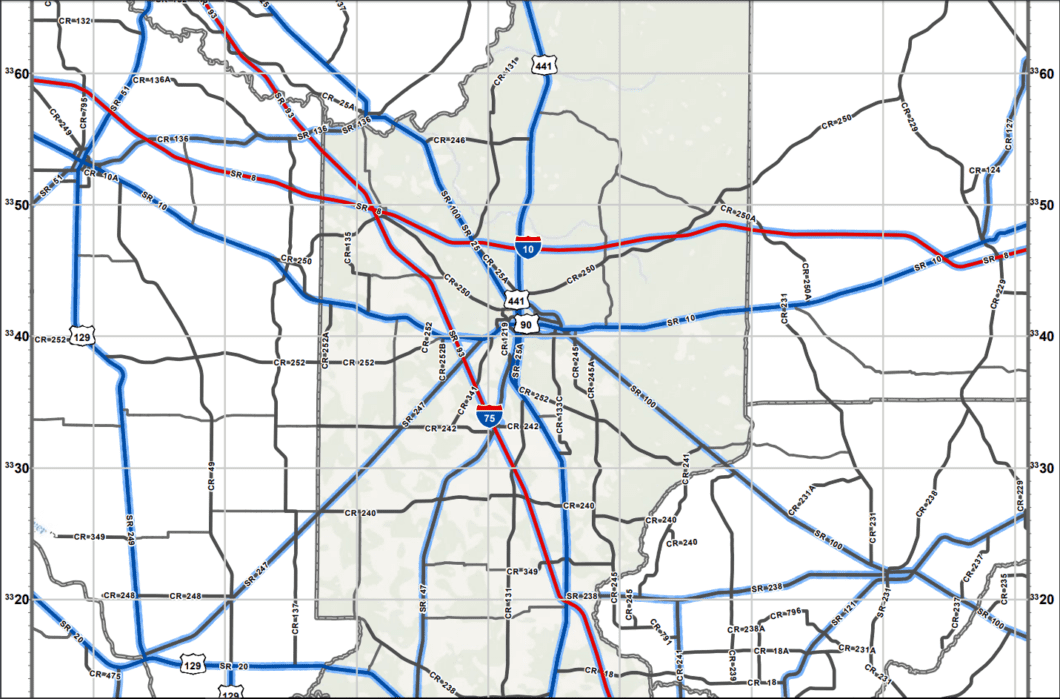 Lake City, FL Evacuation Routes and Shelter Locations | Florida Land ...